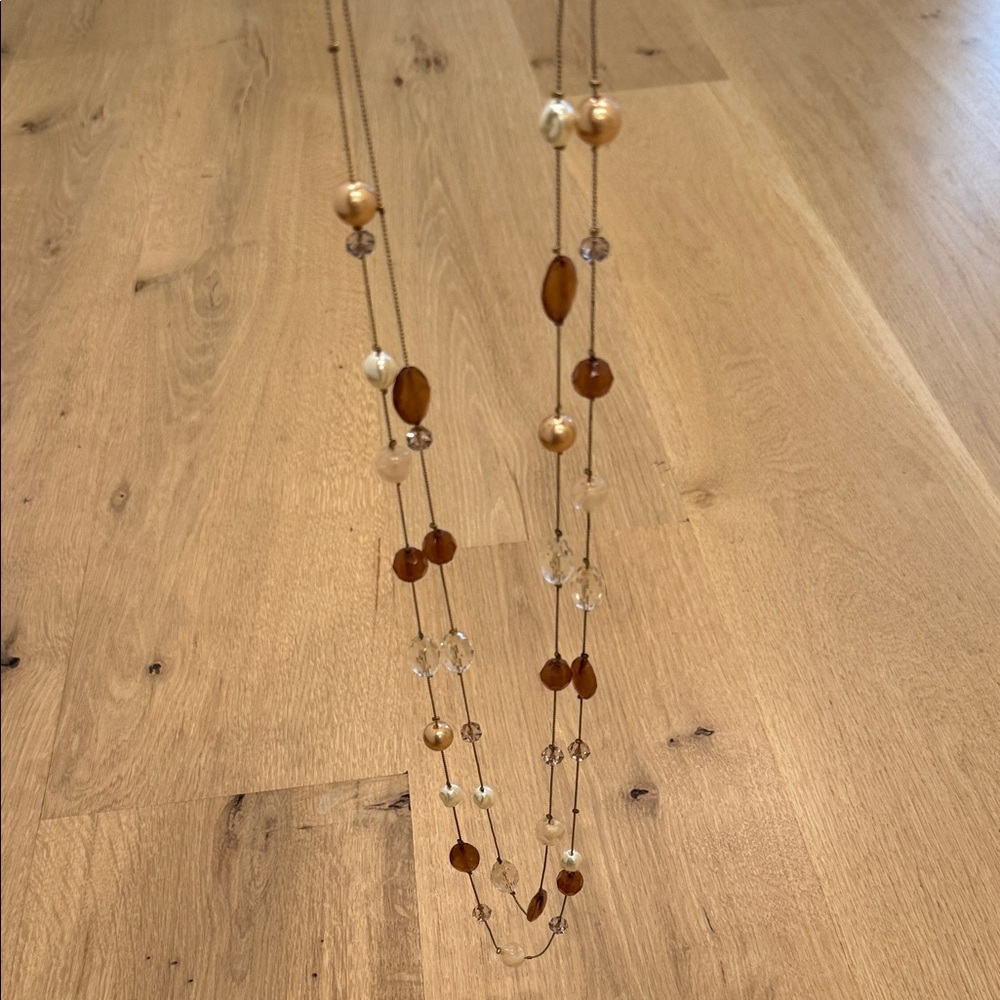 Elegant Multi-Color Beaded Necklace